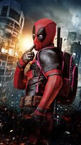 Obraz Na Płótnie CANVAS Filmowy Poster Deadpool Marvel 100x70 cm Atram