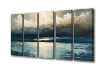 Obraz na płótnie canvas horyzont morze krajobraz m 251x110 cm - Obraz na płótnie