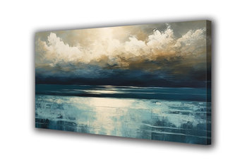 Obraz na płótnie canvas horyzont morze krajobraz m 30x20 cm - Obraz na płótnie