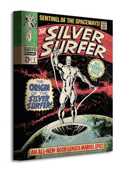 Obraz na płótnie canvas PYRAMID INTERNATIONAL Silver Surfer, 30x40 cm - Art Group