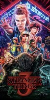 Obraz Na Płótnie CANVAS Stranger Things Obraz poster serial 40x30 Atram