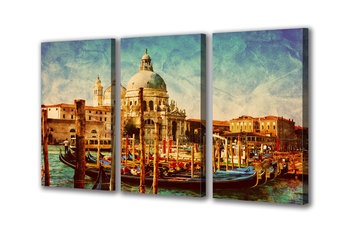 Obraz na płótnie canvas wenecja miasto gondola a 150x110 cm - Obraz na płótnie