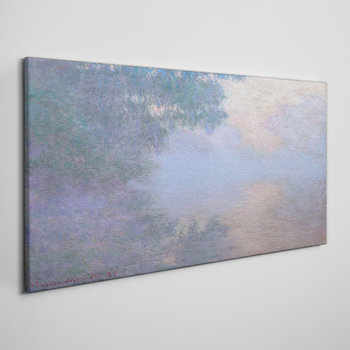 Obraz na Płótnie Canvas z Grafiką Sekwana Monet 120x60 cm - Inny producent