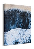 Obraz na płótnie Fala morska obrazy na ścianę do sypialni 40x50 cm Nice Wall