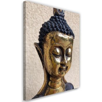 Obraz na płótnie FEEBY, Buddha Złoty Zen 80x120 - Caro