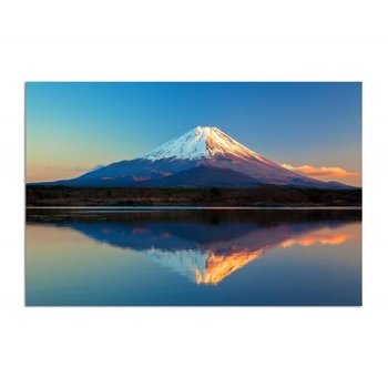 Obraz na płótnie FEEBY, Japoński Krajobraz Fuji 100x70 - Caro