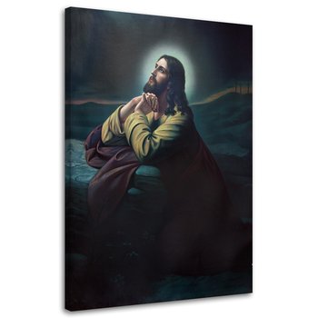 Obraz na płótnie FEEBY, Modlitwa Jezusa w Ogrodzie Oliwnym 80x120 - Feeby
