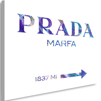 Obraz na płótnie FEEBY, Prada Marfa Fashion 30x20 - Feeby