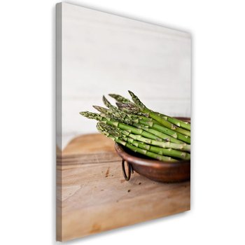 Obraz na płótnie FEEBY, Szparagi Warzywa Kuchnia 40x60 - Caro