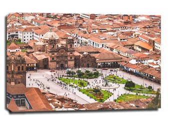 Obraz na płótnie, GALERIA PLAKATU, Cuzco, 70x50 cm - Galeria Plakatu