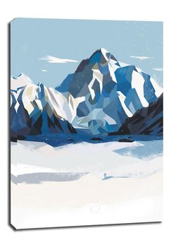 Obraz na płótnie, GALERIA PLAKATU, Góry K2, 61x91,5 cm - Galeria Plakatu