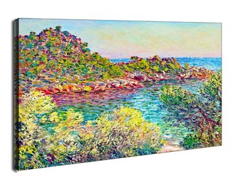 Obraz na płótnie, GALERIA PLAKATU, Landscape near montecarlo, Claude Monet, 120x90 cm - Galeria Plakatu