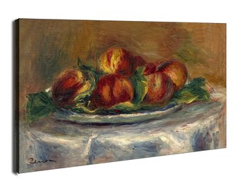Obraz na płótnie, GALERIA PLAKATU, Peaches on a Plate, Auguste Renoir, 120x90 cm - Galeria Plakatu
