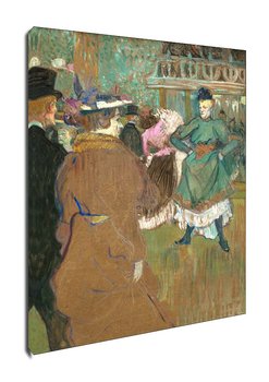 Obraz na płótnie, GALERIA PLAKATU, Quadrille at the Moulin Rouge, Henri de Toulouse-Lautrec, 40x50 cm - Galeria Plakatu