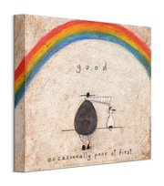 Obraz na płótnie Good, Occasionally Poor At First Sam Toft na ścianę do salonu 30x30 cm Pyramid International