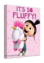 Obraz na płótnie Gru, Dru i Minionki It's So Fluffy obrazy na ścianę 40x50 cm