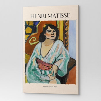 Obraz Na Płótnie Henri Matisse Algerska Kobieta Rep00072 80X120 - Wave Print