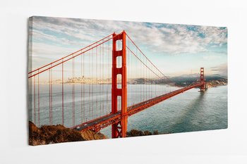 Obraz na płótnie HOMEPRINT, architektura, most Golden Gate, San Francisco, USA 140x70 cm - HOMEPRINT