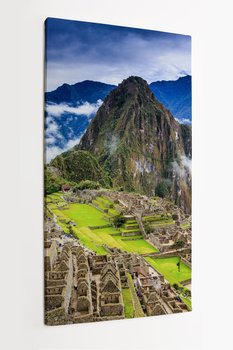 Obraz na płótnie HOMEPRINT, góry, krajobraz, szczyt Machu Picchu, Peru 50x100 cm - HOMEPRINT