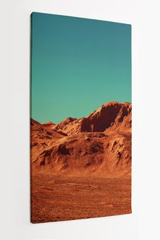 Obraz na płótnie HOMEPRINT, krajobraz Marsa 50x100 cm - HOMEPRINT