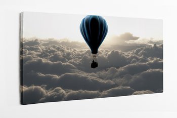 Obraz na płótnie HOMEPRINT, lot balonem w chmurach 100x50 cm - HOMEPRINT