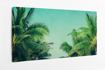 Obraz na płótnie HOMEPRINT, palmy kokosowe 140x70 cm - HOMEPRINT