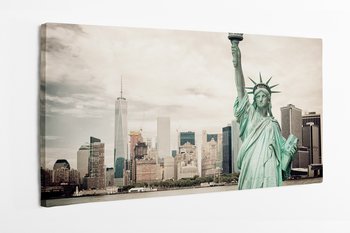 Obraz na płótnie HOMEPRINT, Statua Wolności, New York, USA 100x50 cm - HOMEPRINT