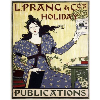 Obraz na płótnie L. Prang & Co., 1895 40x50 - Legendarte