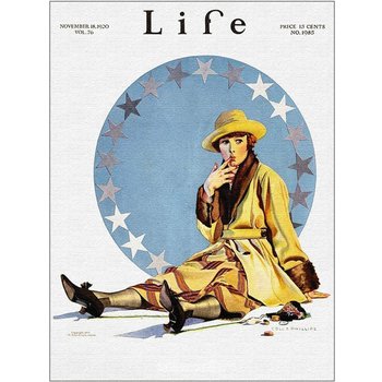 Obraz na płótnie Life Mag. Nov. 1920 40x50 - Legendarte