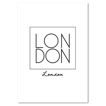 Obraz na płótnie, Londyn 2, 40x50 cm - Caro
