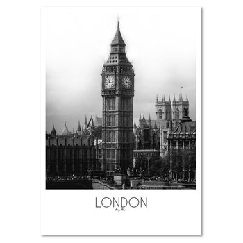 Obraz na płótnie, Londyn, 40x50 cm - Caro