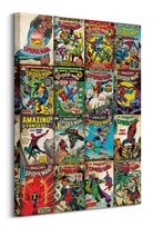 Obraz na płótnie Marvel Spider Man Covers na ścianę 60x80 cm Marvel