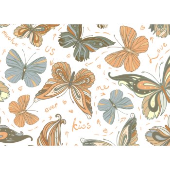 Obraz na płótnie: Motyle, 50x70 cm - Art-Canvas