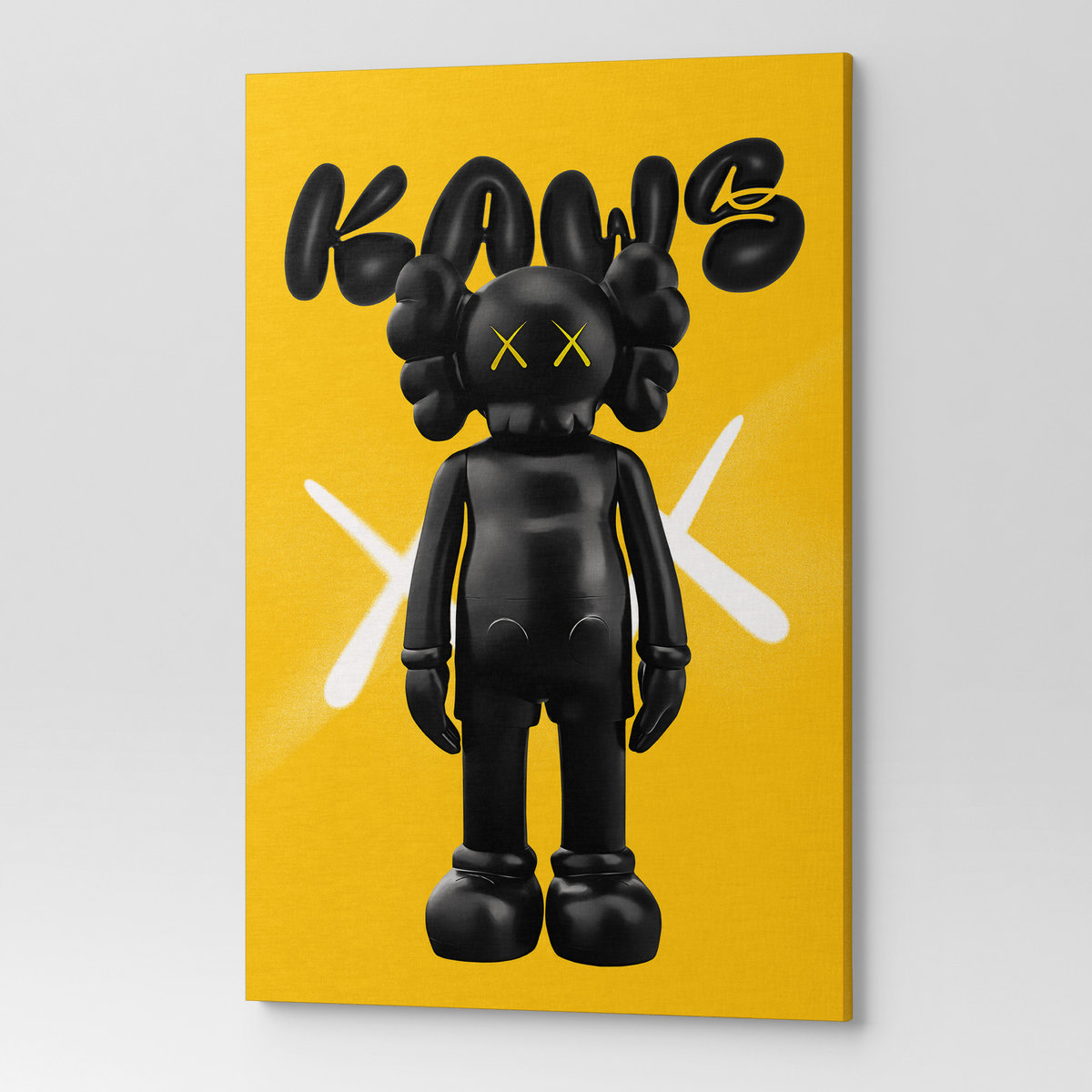 Obraz na płótnie na ścianę do salonu pokoju FIGURKA KAWS POP00067