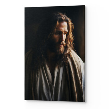 Obraz na płótnie na ścianę do salonu pokoju JEZUS CHRYSTUS REL00102 50x70 - Wave Print