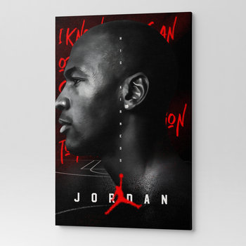 Obraz na płótnie na ścianę do salonu pokoju MICHAEL JORDAN POP00056 30x40 - Wave Print