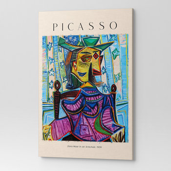 Obraz Na Płótnie Picasso Dora Maar W Fotelu Rep00061 30X40 - Wave Print