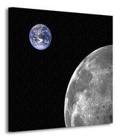 Obraz na płótnie Planeta Ziemia obrazy na ścianę do salonu 40x40 cm Nice Wall