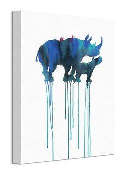 Obraz na płótnie PYRAMID POSTERS Rhinoceros, 30x40 cm - Art Group