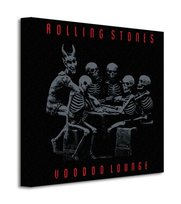 Obraz na płótnie Rolling Stones Voodoo Lounge na ścianę do salonu 40x40 cm The Rolling Stones