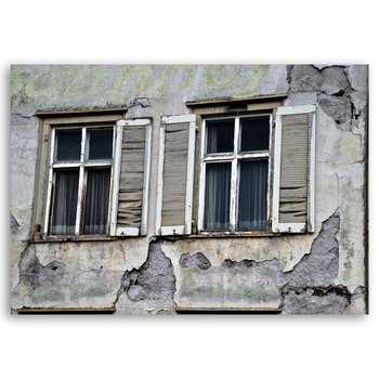 Obraz na płótnie Ruined Windows 60x90 - Legendarte