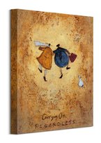 Obraz na płótnie Sam Toft Carrying On Regardless obrazy na ścianę do sypialni 30x40 cm Pyramid International