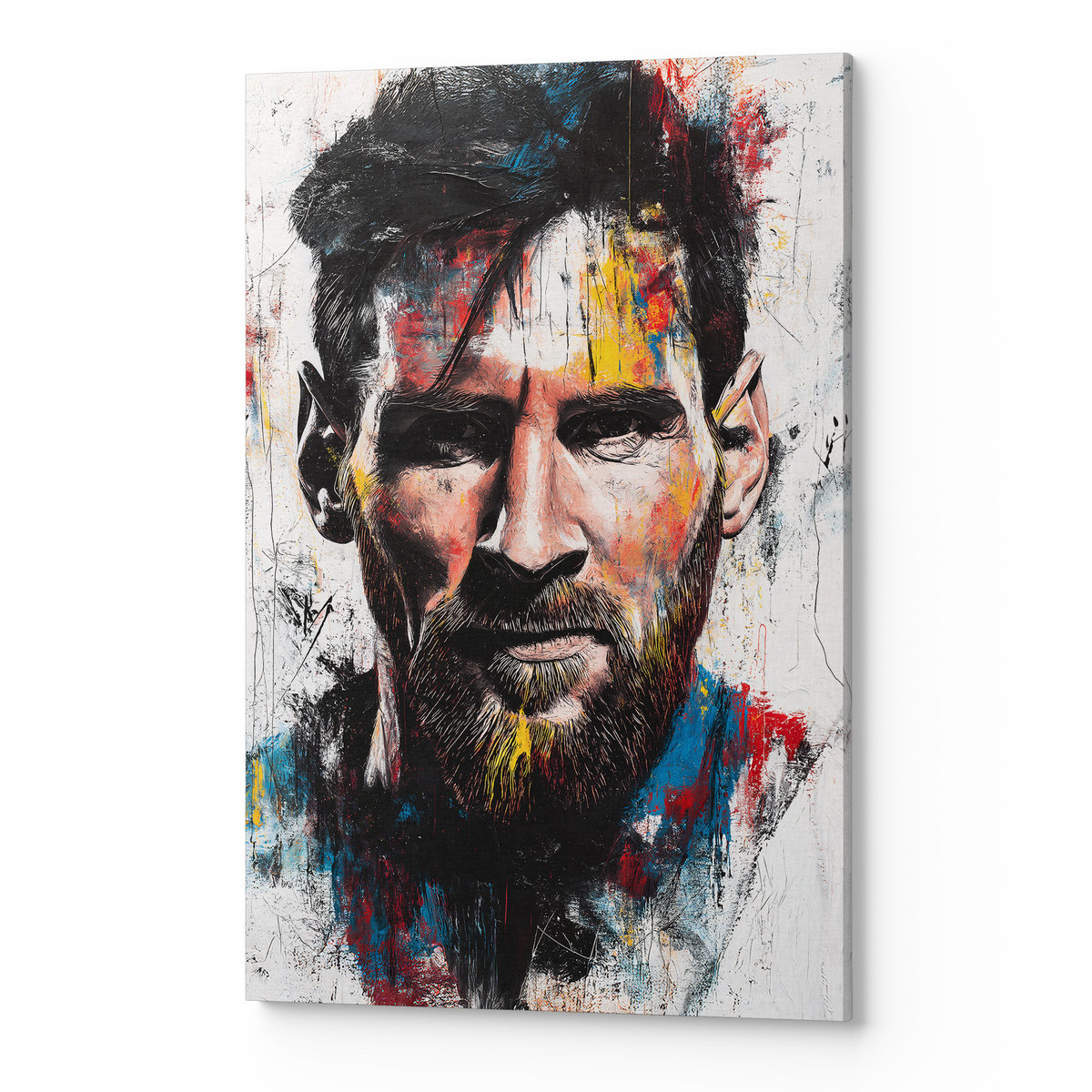 Obraz na płótnie ścianę do pokoju piłka Lionel Messi SPO00055 30x40 ...