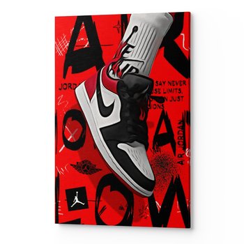 Obraz na płótnie ścianę do salonu pokoju BUTY AIR JORDAN POP00001 30X40 - Wave Print