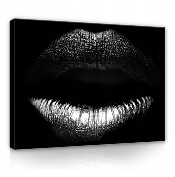 Obraz Na Płótnie Ścianę Do Salonu Sypialni usta kobiety glamour 3D 100x70 - Consalnet
