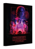 Obraz na płótnie Stranger Things Horror na ścianę do salonu 30x40 cm Stranger Things