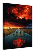 Obraz na płótnie Stranger Things Mind Flayer obrazy na ścianę do salonu 60x80 cm Stranger Things