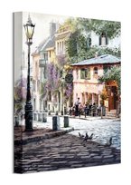 Obraz na płótnie Sunshine Caf Kawiarnia obrazy na ścianę do salonu 30x40 cm Pyramid International