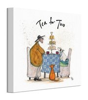 Obraz na płótnie Tea for Two II Herbata Sam Toft obrazy na ścianę 30x30 cm Art Group