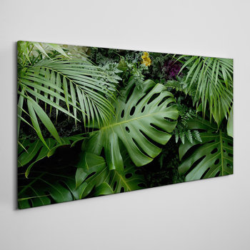 Obraz Na Płótnie Tropikalna dżungla liście 100x50 - Coloray